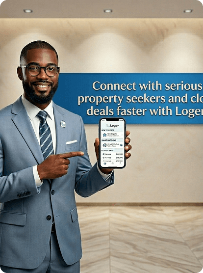 Loger app interface