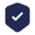 Shield check icon